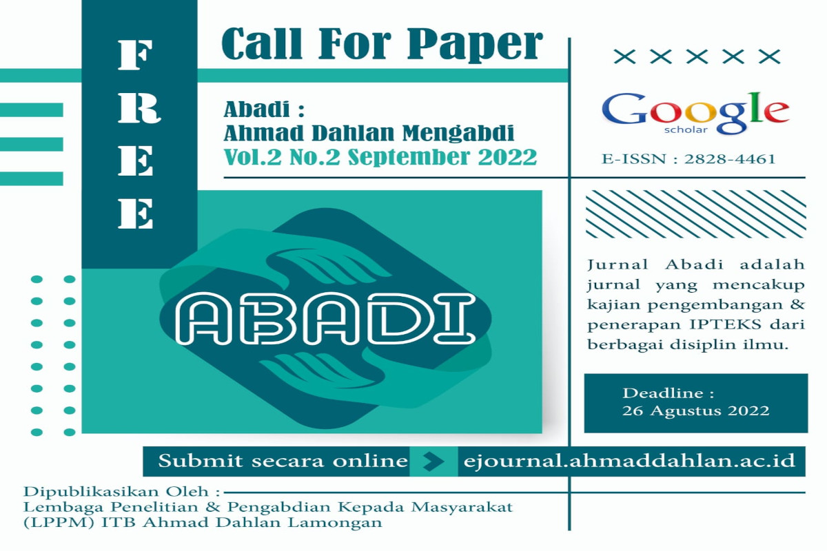 Call for Paper Jurnal ABADI